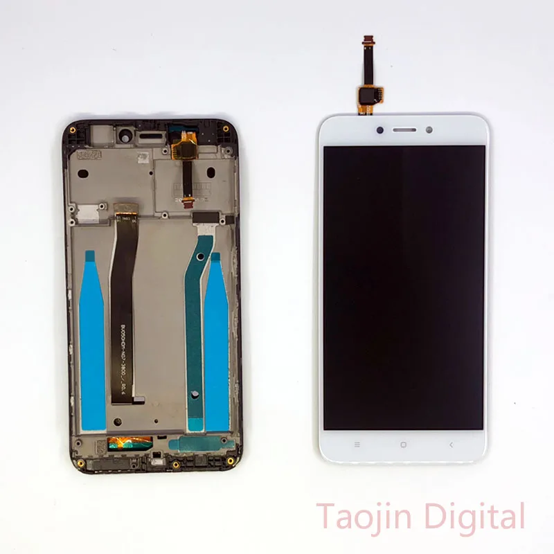 ЖК дисплей с рамкой для Xiaomi Redmi 4X сенсорная панель дигитайзер рамка в сборе