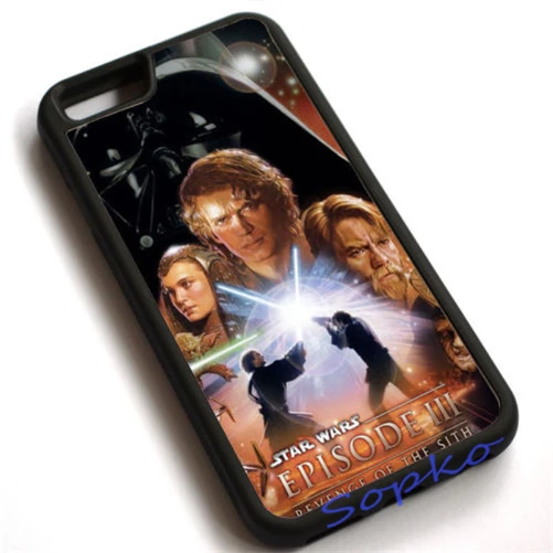 Звездные войны (18) чехол для iphone 4 4S 5 5S 5C SE 6 плюс s 7 # MA1988 |