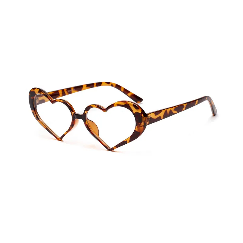 Солнцезащитные очки Love в форме сердца женские Винтажные кошачий глаз модные