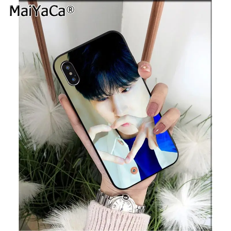 Мягкий черный чехол для телефона MaiYaCa KOPO MONSTA X из ТПУ Apple iPhone 8 7 6 6S Plus XS MAX 5 5S SE XR |