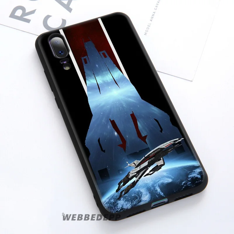 Мягкий чехол WEBBEDEPP Mass Effect N7 для Huawei P30 P20 Pro P10 P9 Lite 2017 P Smart 2019 & Nova 3 3i Y9 |