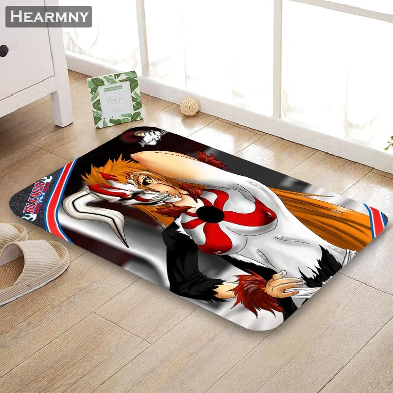 Хороший Bleach Коврик аниме напольный коврик для дома креативный супер мягкий