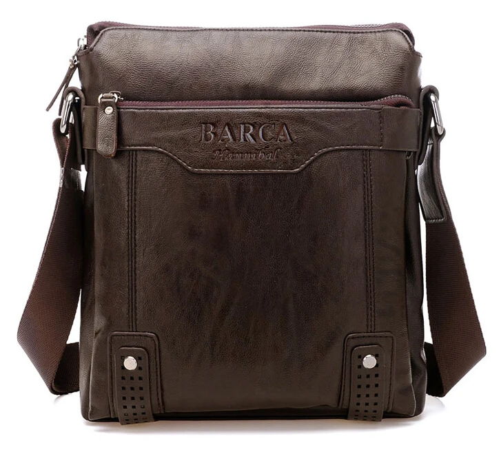 2019 Лидер продаж Новый стиль Вощеная кожа Для мужчин Курьерские сумки через плечо