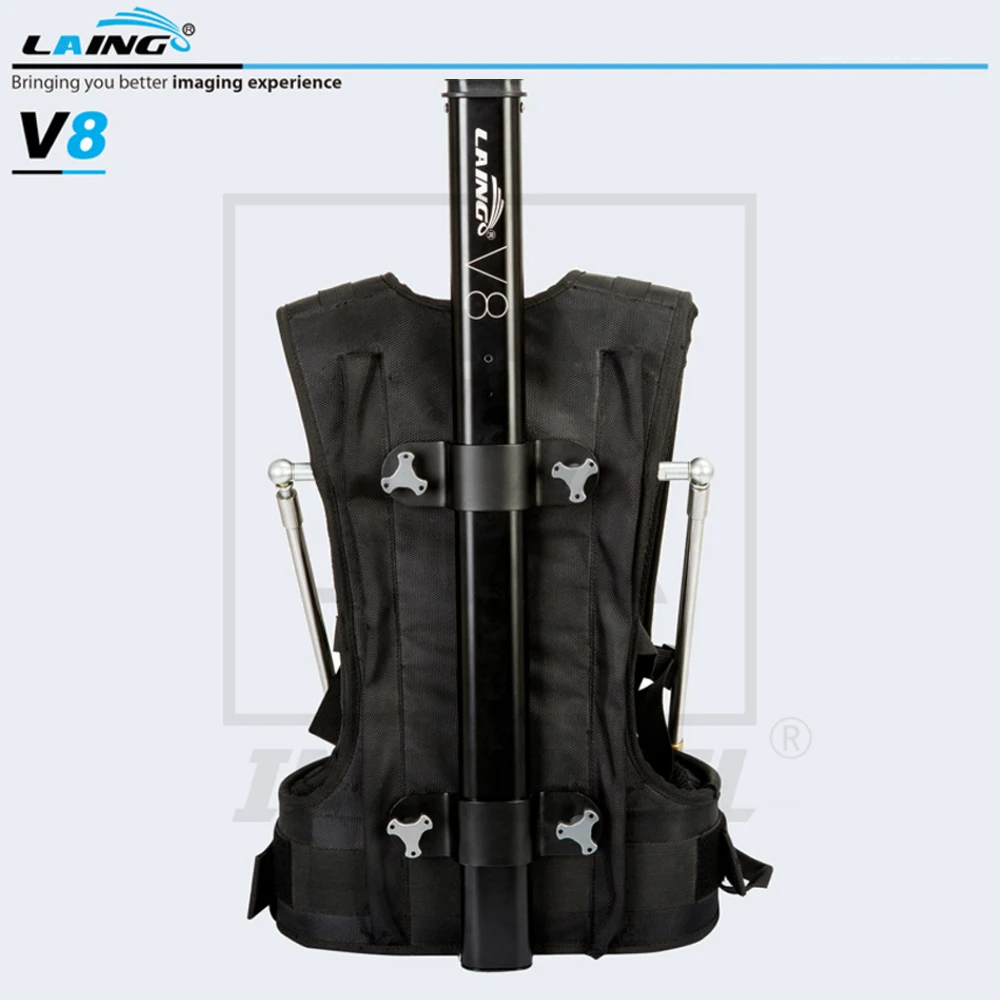 

LAING V8 Triaxial Electronic Stabilizer Vest 2-6 3-9 5-16KG Load Capacity Only 4.4kg Net Weight Light Comfortable Easy to handle