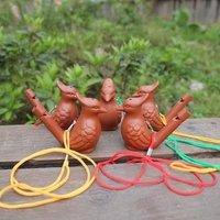 bird shape whistle ceramic arts and crafts creative kid toys gift water ocarina hot sale w8052