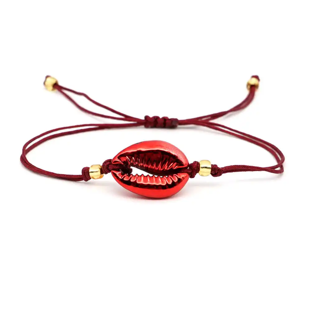 Go2boho Puka Shell Браслеты летние пляжные ювелирные изделия красочные оболочки браслет для женщин богемные браслеты трендовые женские подарки