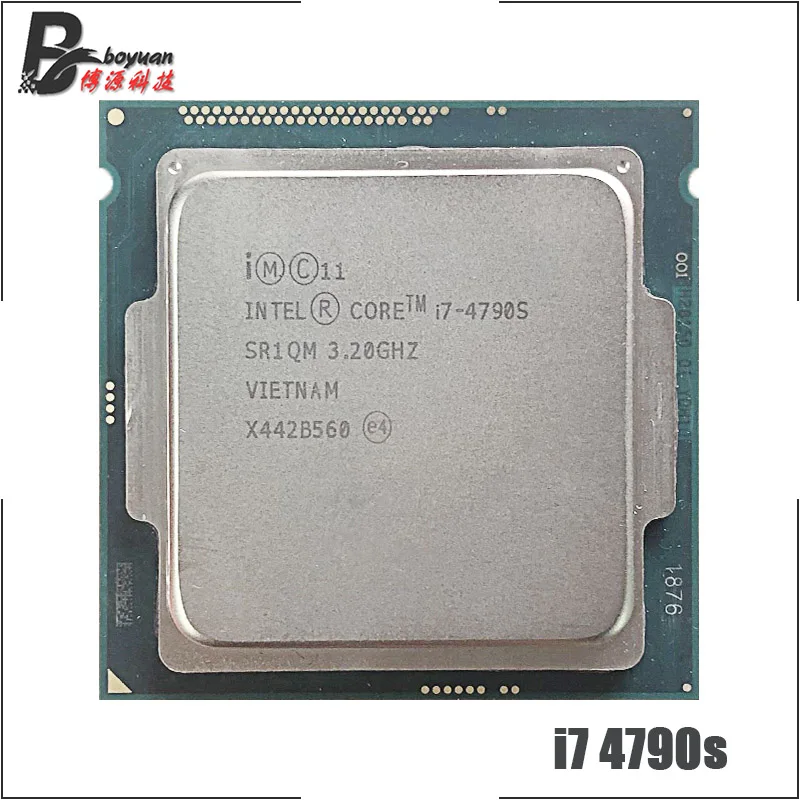 Процессор Intel Core i7-4790S i7 4790s 3 2 ГГц четырехъядерный восьмипоточный процессор 8 Мб 65