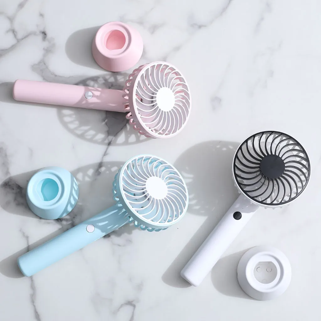 Летний портативный вентилятор USB размер мини летний кулер перезаряжаемый