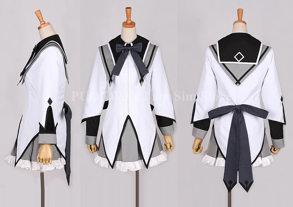 Аниме Puella Magi Madoka Magica Косплей Akemi Homura Костюм Хэллоуин на заказ | Тематическая
