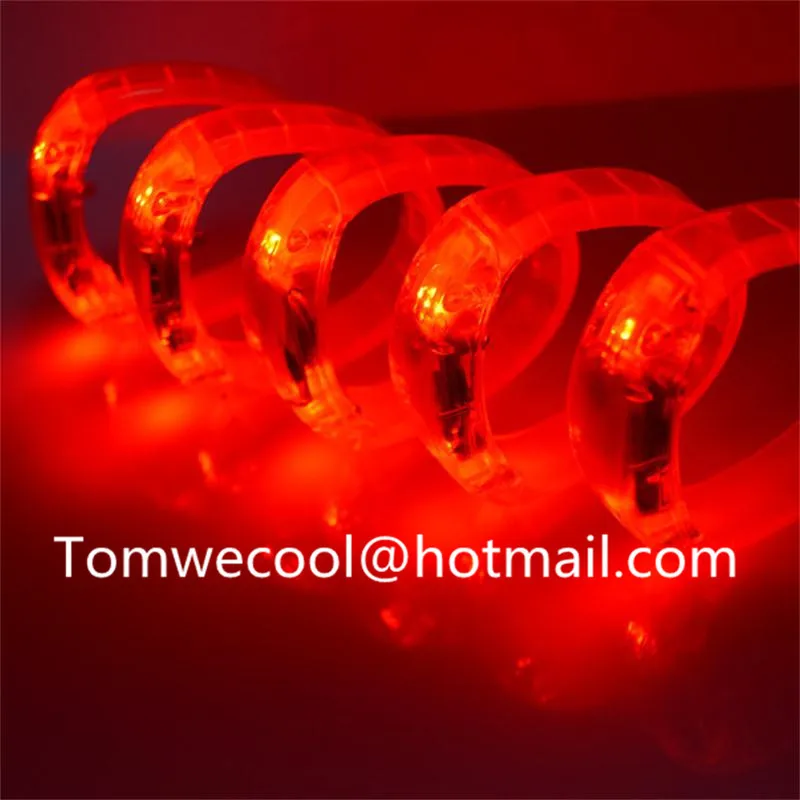 2015 Новый стиль Бесплатная доставка 7 шт./лот светодиодный браслет светящийся