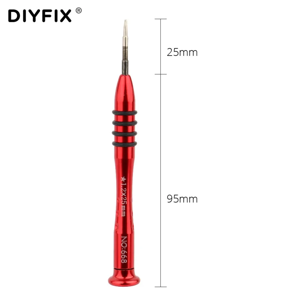 Отвертка DIYFIX 1 2 мм P5 Pentalobe Прецизионная Магнитная отвертка для MacBook Air и Pro Retina