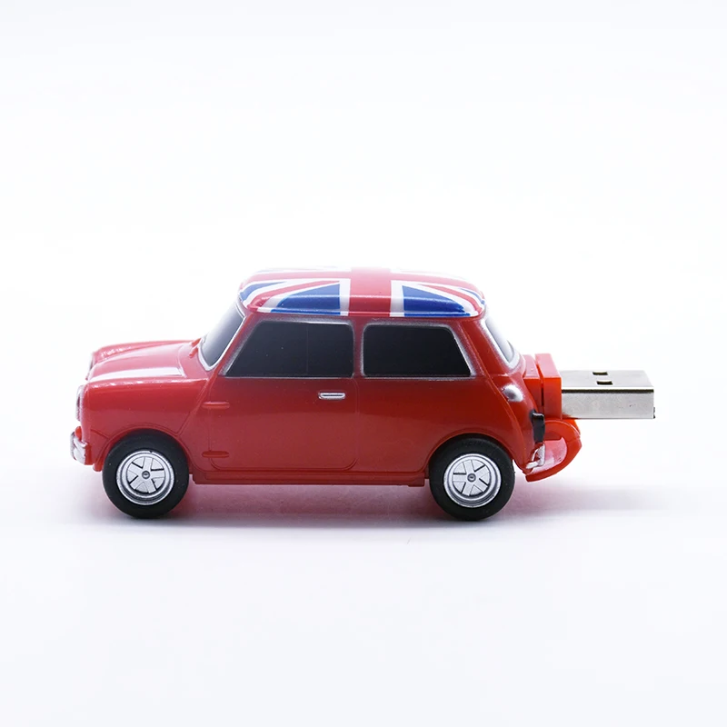 Mini cooper необычный флеш накопитель автомобиль U диск 4 ГБ 8 16 32 64 Гб USB милый мини авто