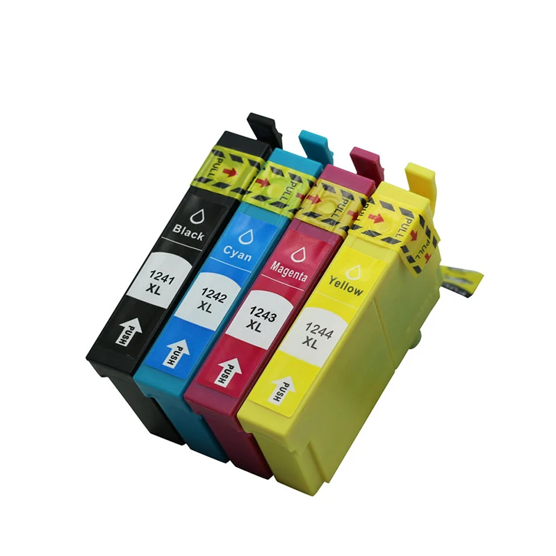 4 шт. Совместимый картридж epson 124 T1241 T24120 для nx125 nx625 nx420 workforce 520/325|ink cartridge|epson ink