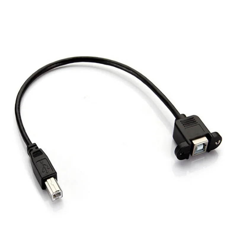 Кабель удлинитель для передачи данных USB 2 0 Тип B штекер гнездо M/F Панельное