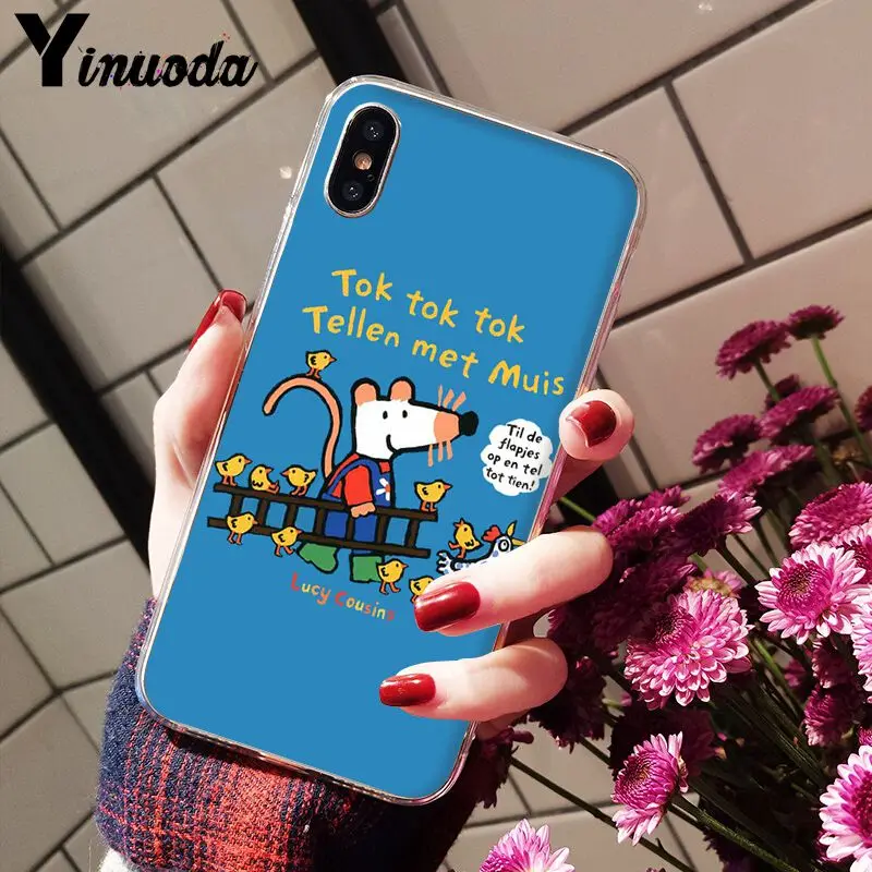 11pro MAX Maisy Mose Story Comic прозрачный мягкий силиконовый чехол для телефона из ТПУ iPhone X XS