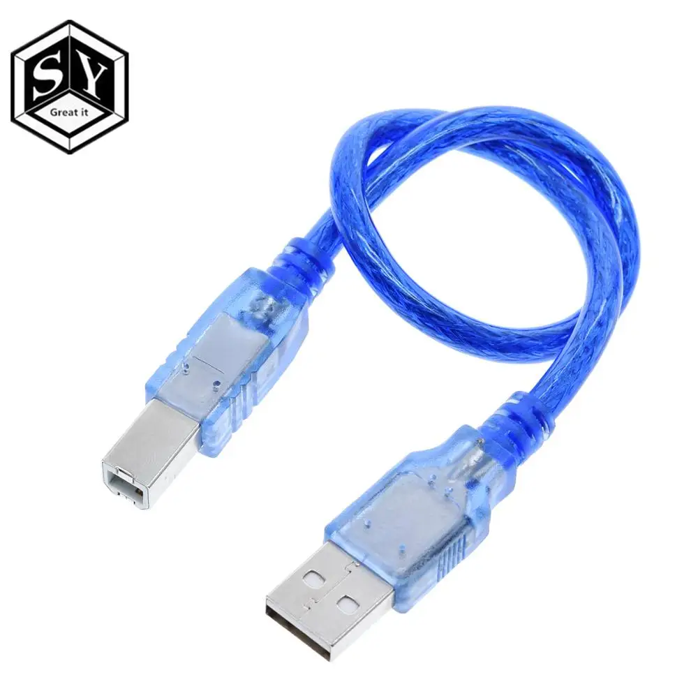 USB кабель UNO R3 / Mega 2560 R3/ ADK A для arduino 30 см|Интегральные схемы| |
