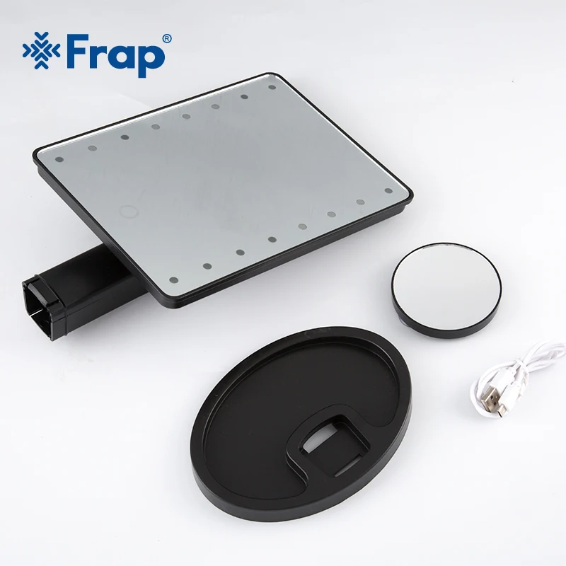 Зеркало для макияжа Frap 16 светодисветодиодный сенсорный экран 1X 10X|Зеркала ванной|