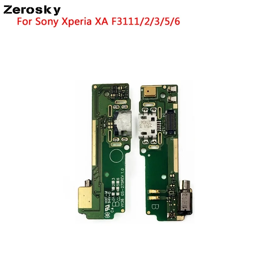 Usb зарядный разъем порт платы Замена гибкий кабель для sony Xperia Xa F3111 F3112 F3113 F3115 F3116 запчасти