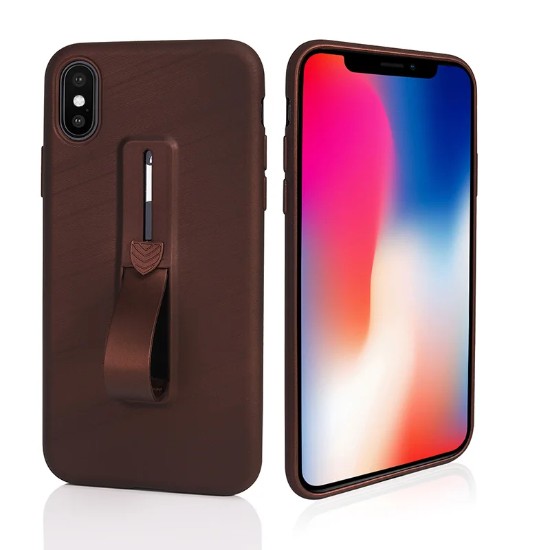Rheinruby стенд Функция чехол для iPhone 6 S 7 8 Мягкие TPU Тонкий кольцо держатель X 10 плюс