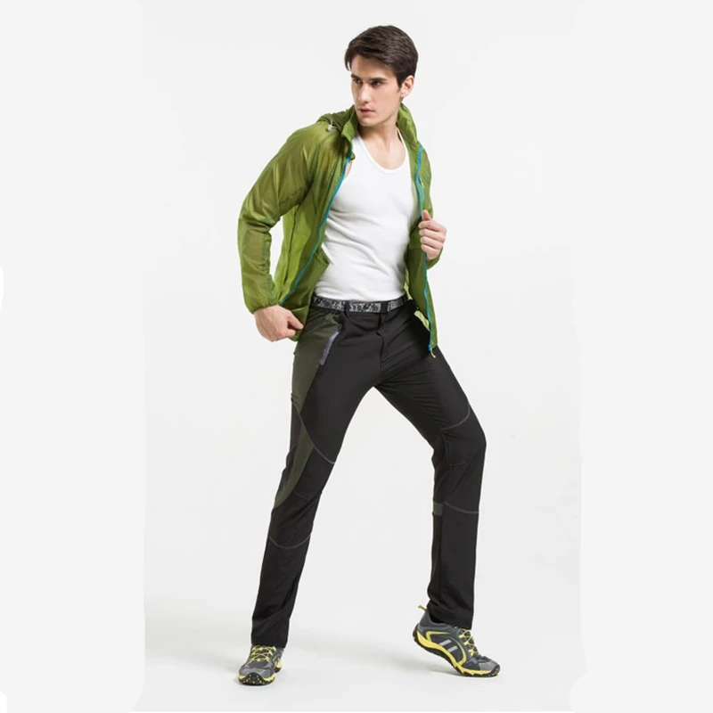 Быстросохнущие уличные водонепроницаемые брюки мужские тонкие спортивные