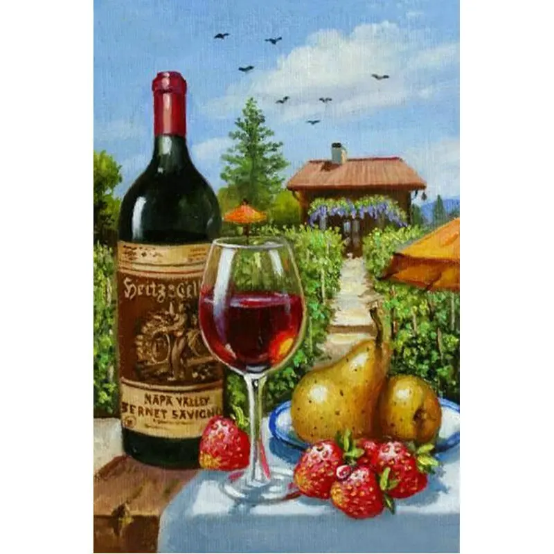 5D алмазная вышивка икона красное вино живопись Набор для вышивки крестиком