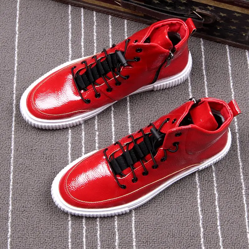 CuddlyIIPanda мужские новые модные кроссовки из микрофибры с эластичной резинкой для