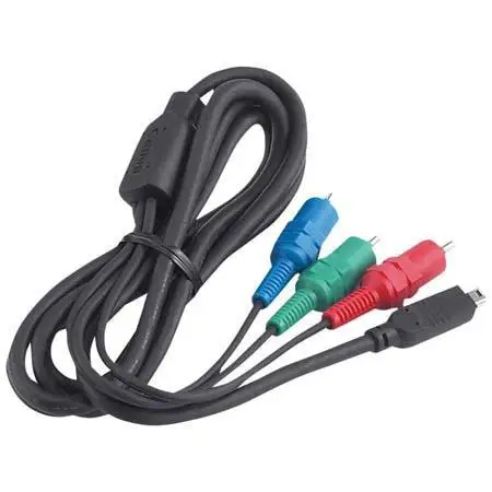 Оригинальный подлинный внешний компонент видео 3 RCA штекер к одиночному
