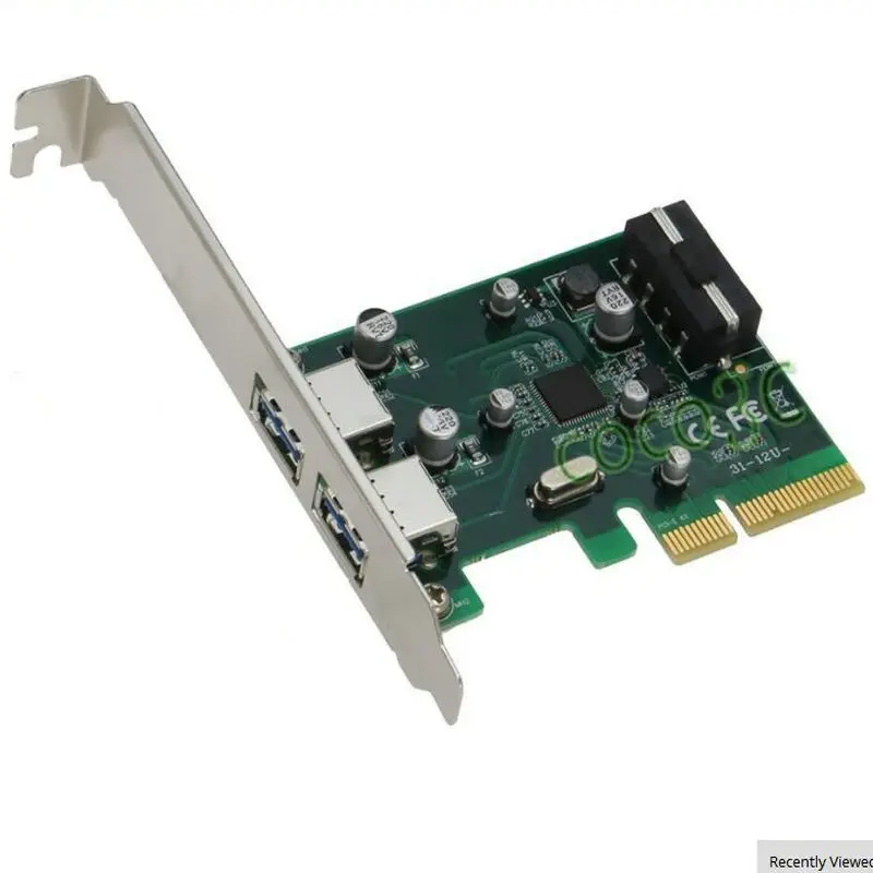 Superspeed 10 /  USB 3.1 Type-A  PCI-E   PCI Express 4x  USB 3, 1  SATA