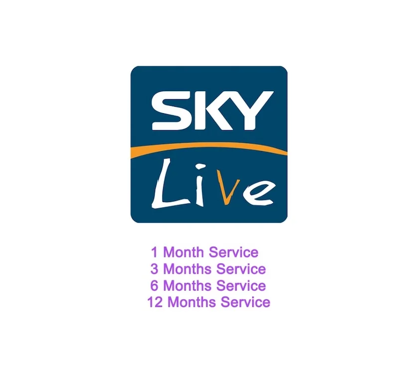 SKYLIVE 1 Month X96 Мини ТВ-приставка со стабильным SKYLIVE IP tv 500+ Великобритания, Франция, Кипр, Греция, арабский, Италия, Испания, Европа, IP ТВ-приставка - Цвет: SKYLIVE 1 Month