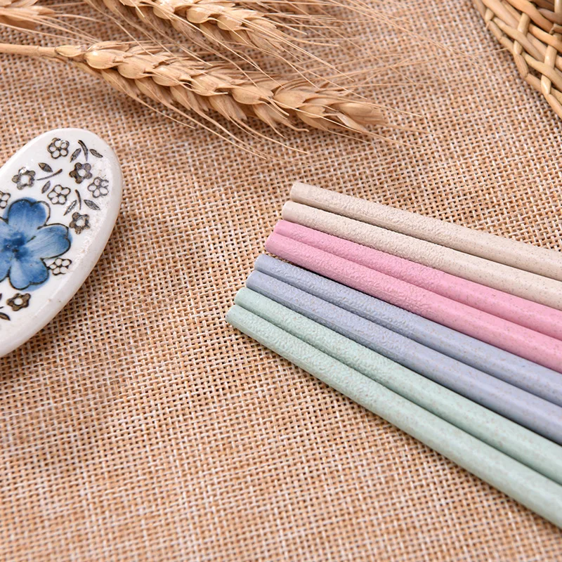 Пшеничная солома Защита окружающей среды домашние палочки для еды безопасные