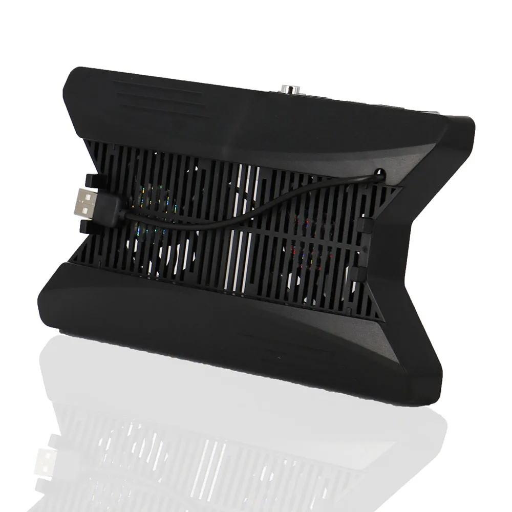 Многофункциональная вертикальная подставка для PS4 ProHolder + охлаждающий вентилятор