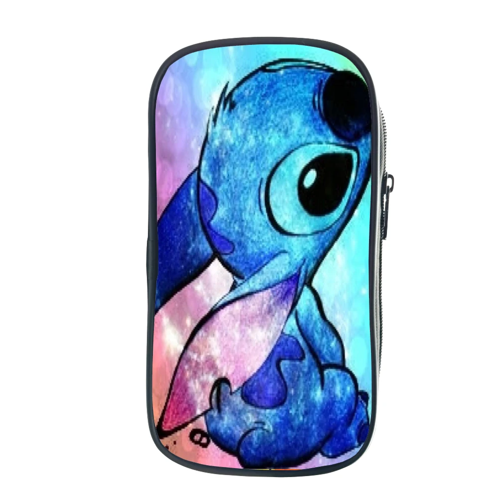 Студенческий Kawaii мультфильм стежка пенал для мальчиков и девочек сумка Симпатичный карандаш держатель пенал для детей подарок, школьные принадлежности канцелярские принадлежности - Цвет: 22