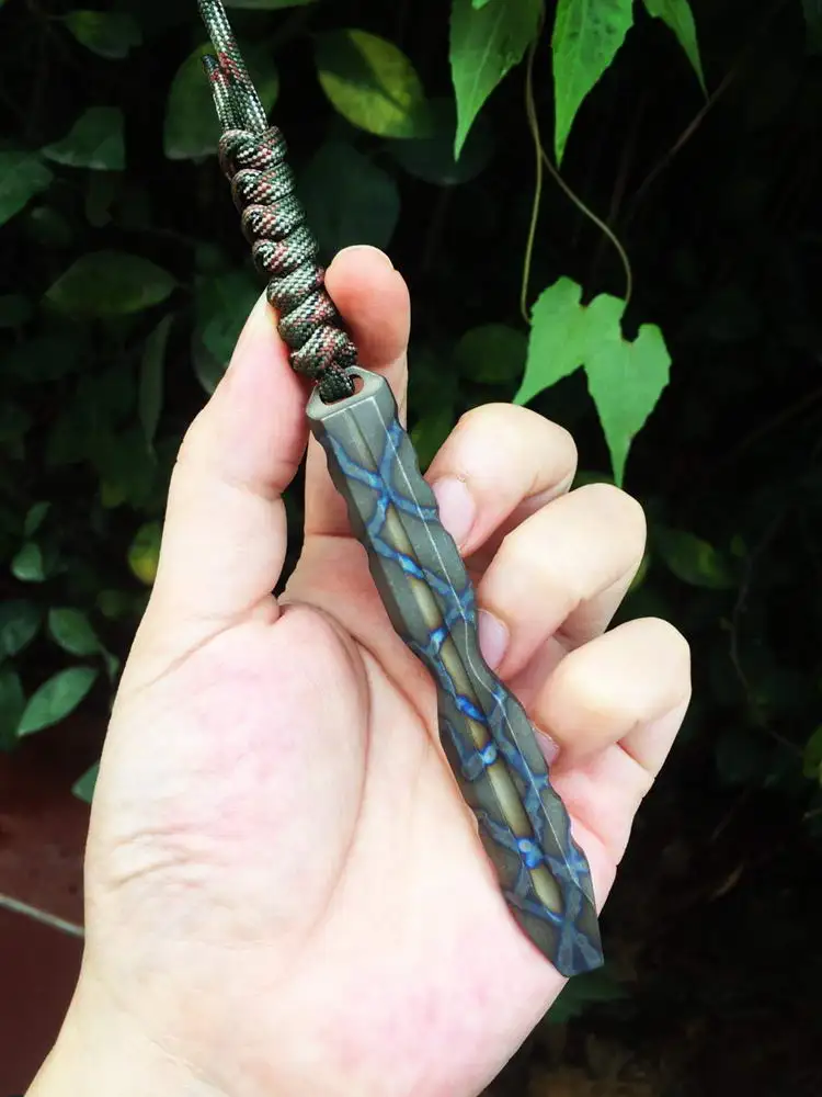 Многофункциональная отвертка TC4 из титанового сплава уличная для выживания и