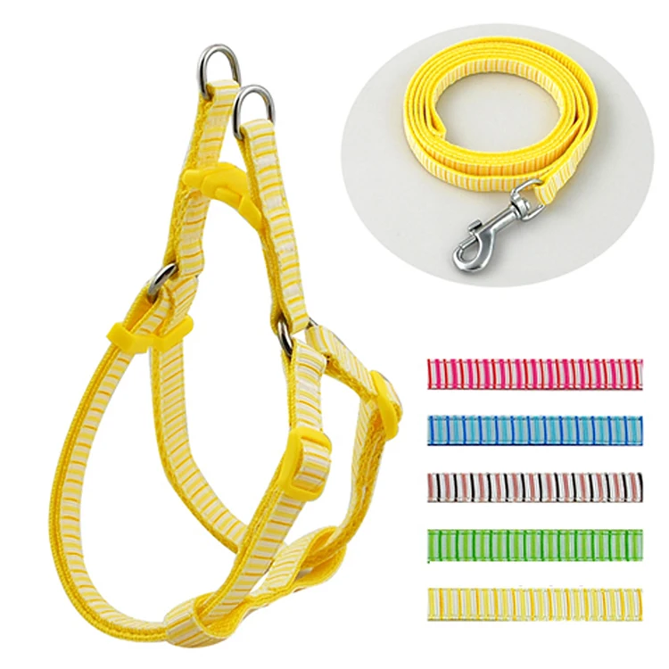Поводок для щенков из мягкого нейлона в Вертикальную Полоску | Дом и сад