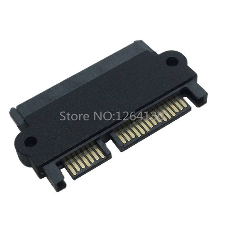 Высококачественный переходник с разъемом SATA 22Pin 7 + 15 pin папа на 22p P мама|sata 22pin|sata