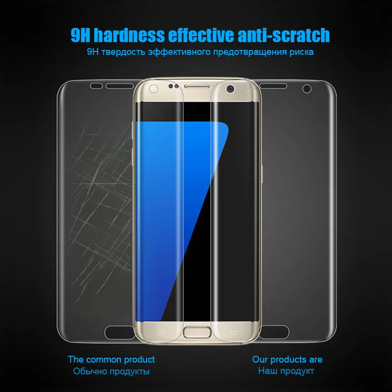 3D изогнутый протектор экрана для samsung Galaxy S9 S8 plus S10 lite S6 S7 s 8 9 10 Edge мягкая защитная пленка не закаленное стекло
