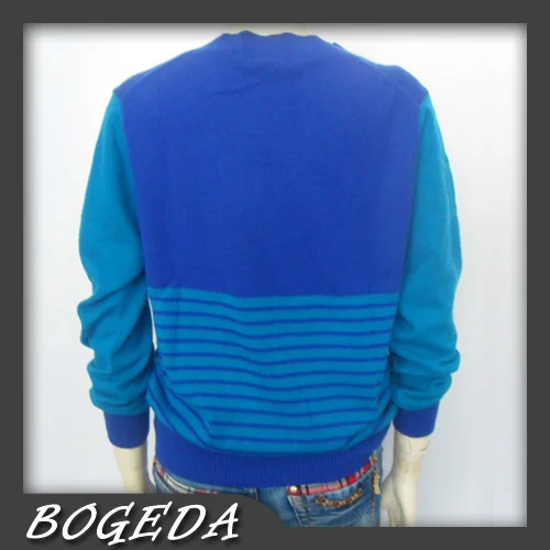 Pure Cashmere Sweater Women Royal Blue Pullover V-neck Lady Natural Thick Warm High Quality Clearance Sale Free Shipping Женская