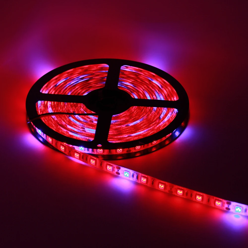 Светильник 5050 светодиодная лампа для роста 12 В постоянного тока 60 светодиодов