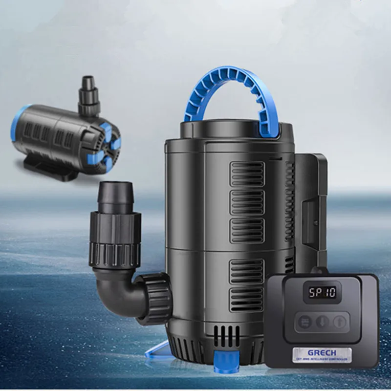 SUNSUN переменный поток DC24V DC аквариумный погружной насос для аквариума амфибия