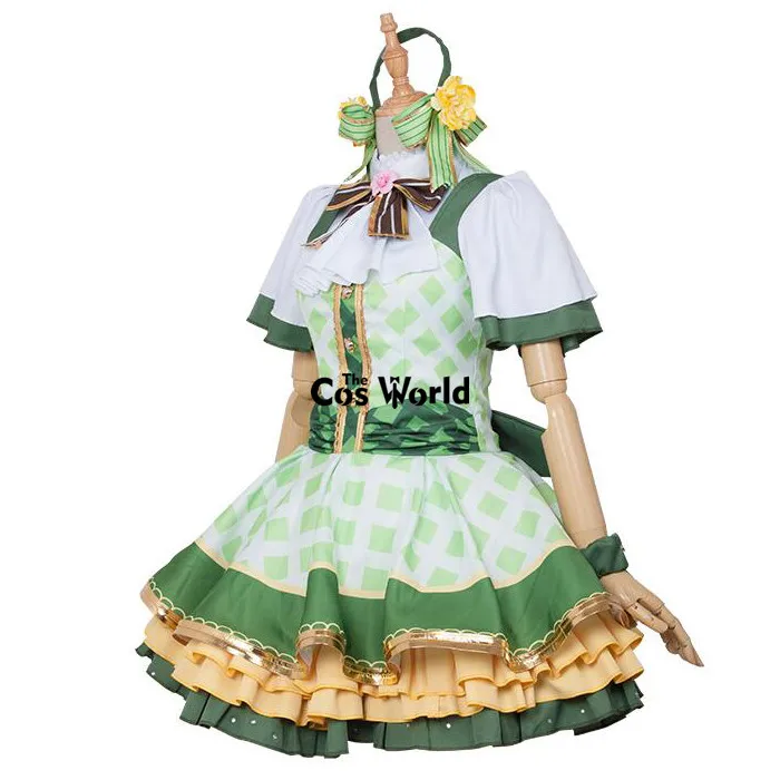 Женский костюм для косплея Love Live School Idol Project Koizumi Hanayo цветочный букет платье