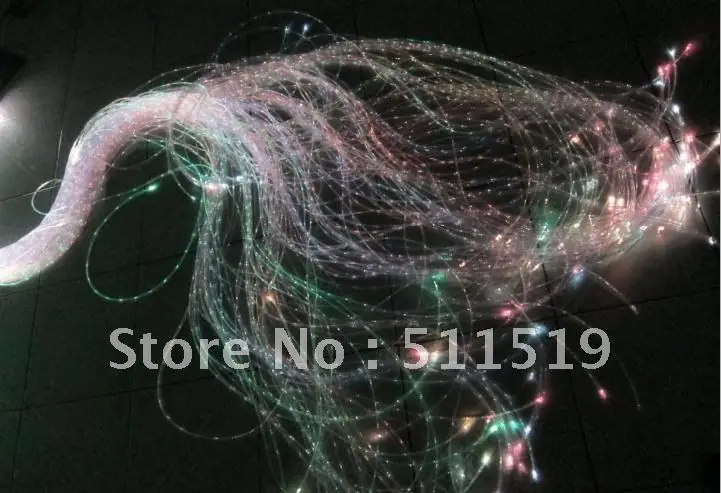 10 Вт RGB Мерцающий СВЕТОДИОДНЫЙ волоконный осветитель без пульта дистанционного