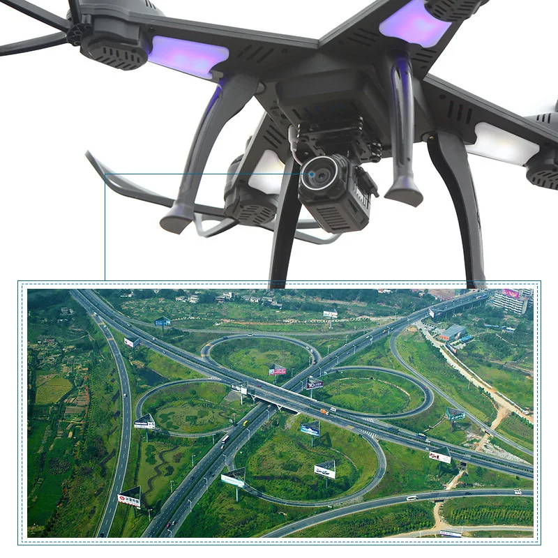Новый 53 см большой масштаб RC Квадрокоптер 908 rc Дрон 2 4G 4CH Безголовый режим набор