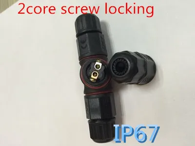 T tap 2.3.4 контактный водонепроницаемый разъем Т образный Кабельный IP67 промышленный