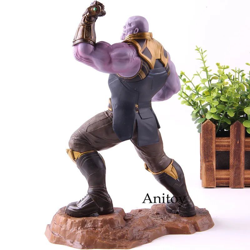 Мстители Бесконечность войны Marvel Comics статуя Таноса фигурка 1/10 масштаб предварительно pained фильм танос фигурка Коллекция Модель игрушки