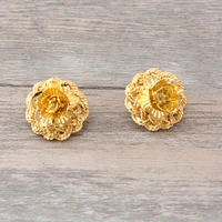2019 fashion flower small earrings for women