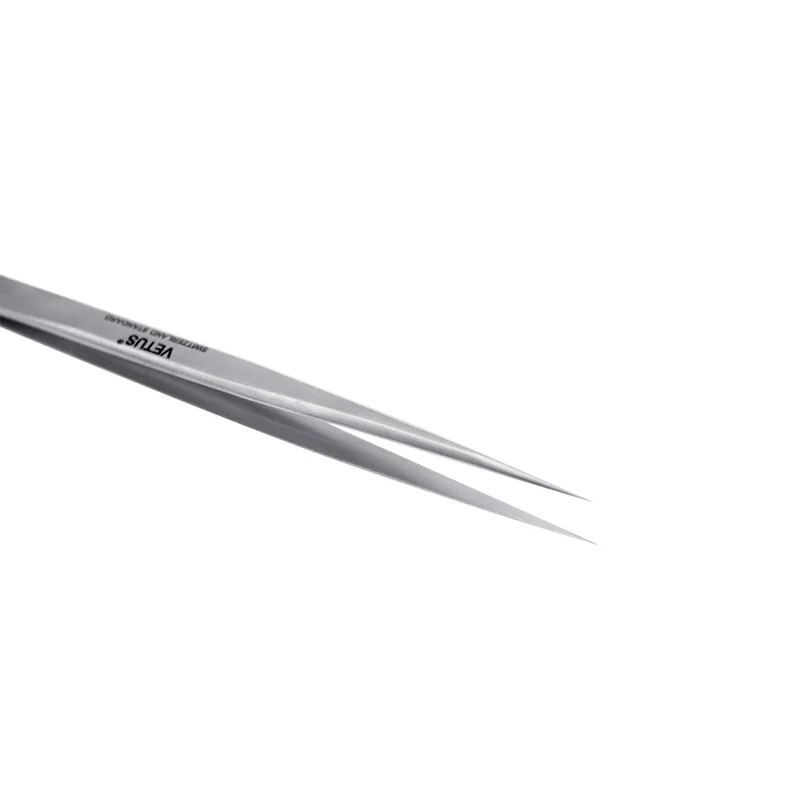 Высокоточный Пинцет VETUS из нержавеющей стали Немагнитный сверхжесткий для
