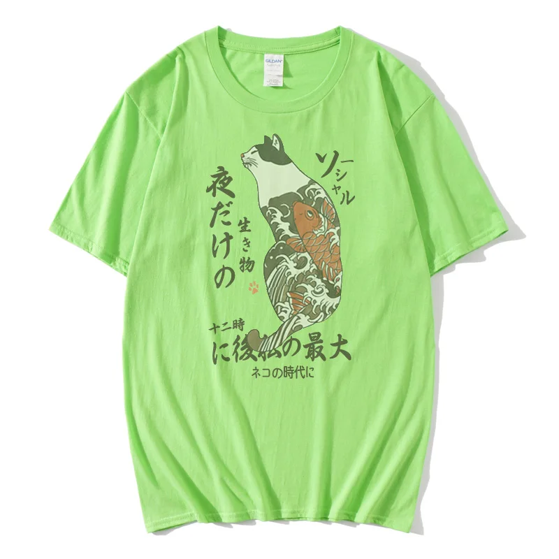 2019 хип хоп Футболка женская ukiyo e E shirt Harajuku уличная с коротким рукавом летняя
