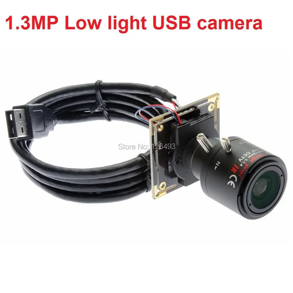2 8 МП HD cmos AR0130 Бесплатный драйвер 12 мм варифокальный объектив cctv камера просмотр