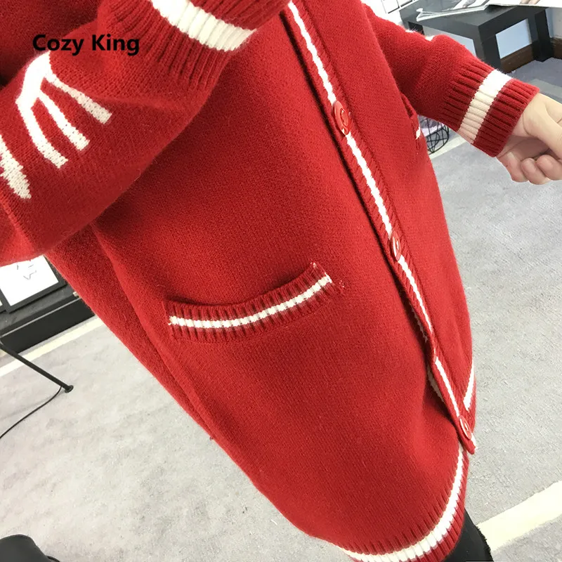 Уютный King свитер для женщин 2018 Популярные Новые на осень-зиму Повседневная