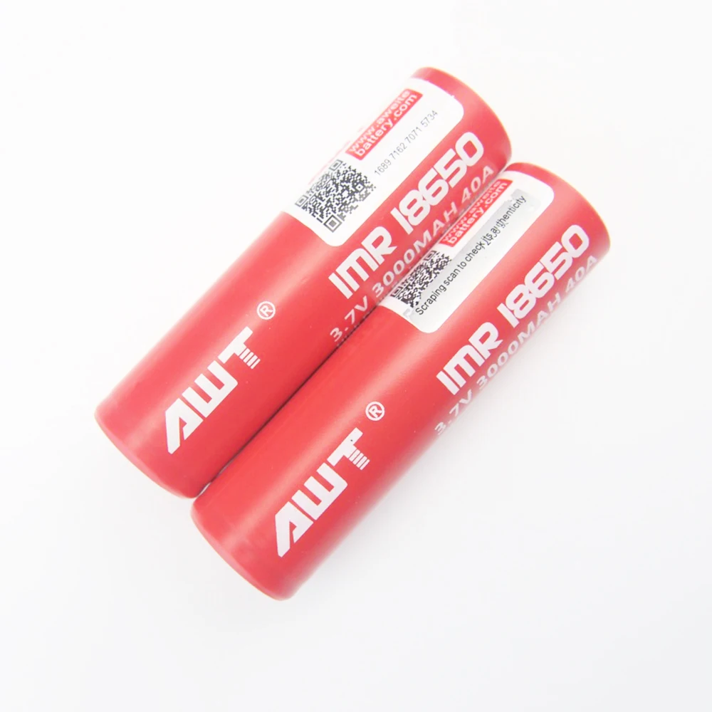18650 40A Battery 3000mAh 3.7V Vape for Vaporesso Luxe SMOK Eleaf iStick Pico Wismec VOOPOO Box Mod VS VTC6 D004 | Электроника